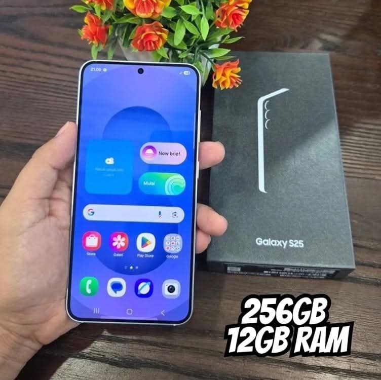Samsung Galaxy S25 5G 256GB Galaxy AI Prata 6,2" 12GB RAM Câm. Tripla 50+12+10MP Bateria 4...