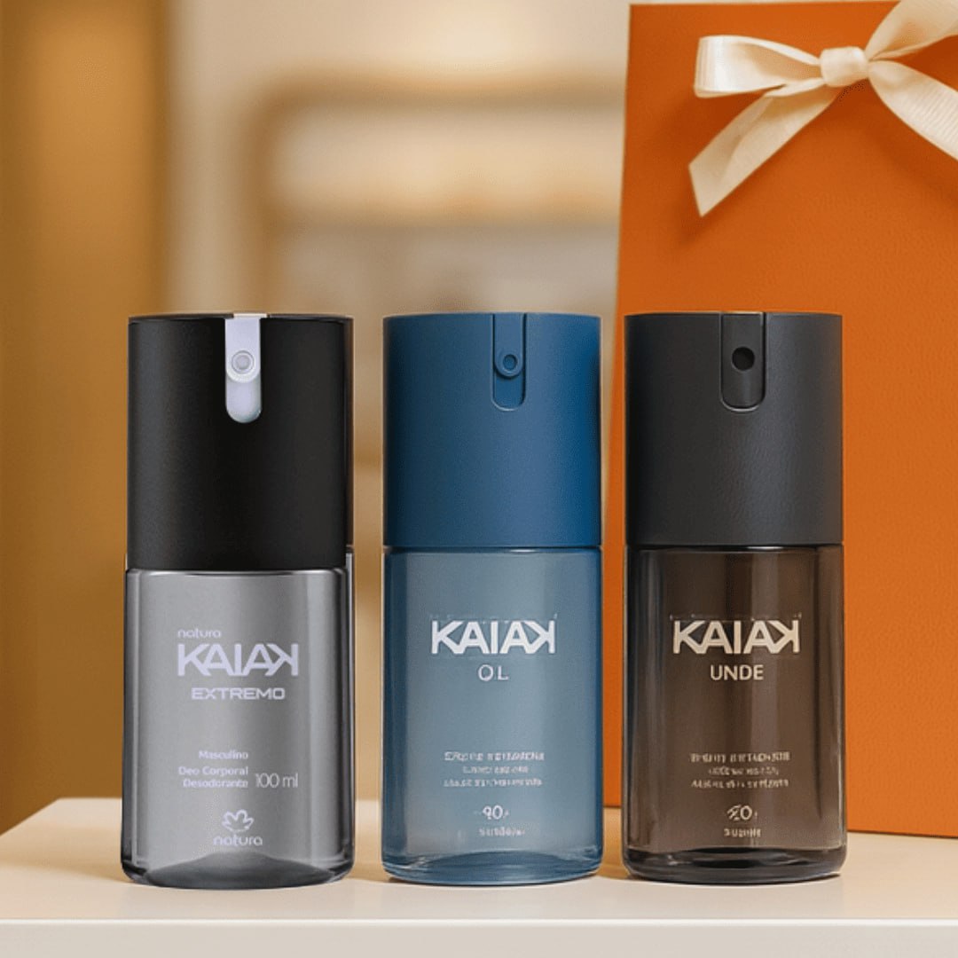 Presente Natura Kaiak Trio de Desodorantes (3 unidades) 3 un de 100 ml