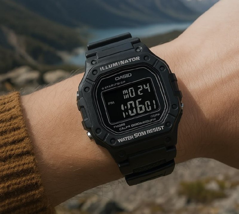 Relogio Casio Masculinoo Standar W-218h-1bvdf