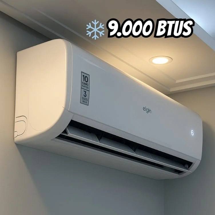 Ar Condicionado Split Hi Wall Inverter Elgin Eco 9000 BTU/h Frio 45HJFE09C2CC – 220 Volts