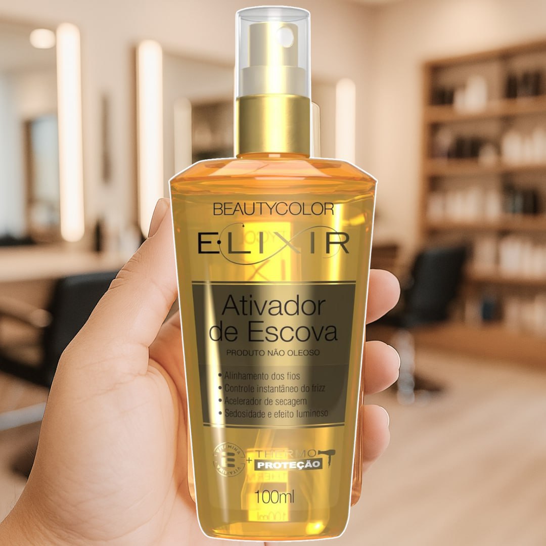 Beauty Color - Reparador Pontas Cap Elixir Beauty Color 100Ml Ativador De Escova