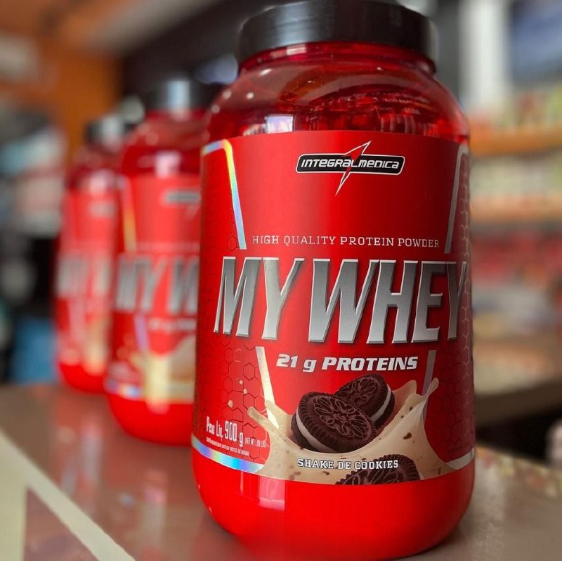 My Whey Shake De Chocolate Pote 900g Integralmédica