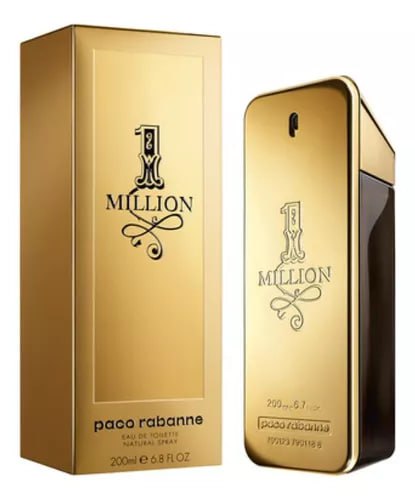 Perfume One Million 1 Million Paco Rabanne EDT (200ml)