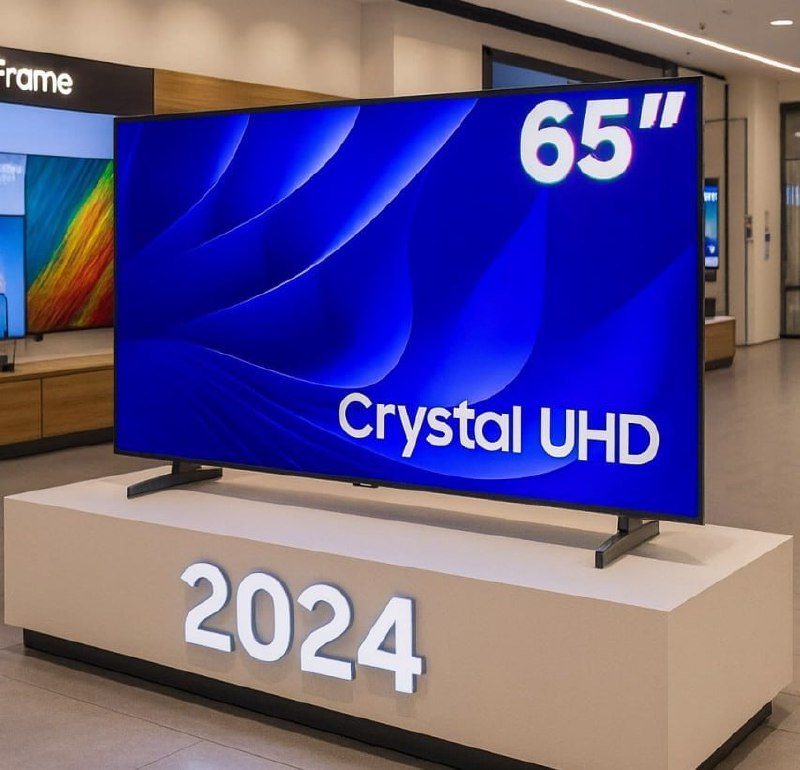 Samsung Smart TV 65&quot; Crystal UHD 4K 65DU8000 2024, Painel Dynamic Crystal Color, Alex...