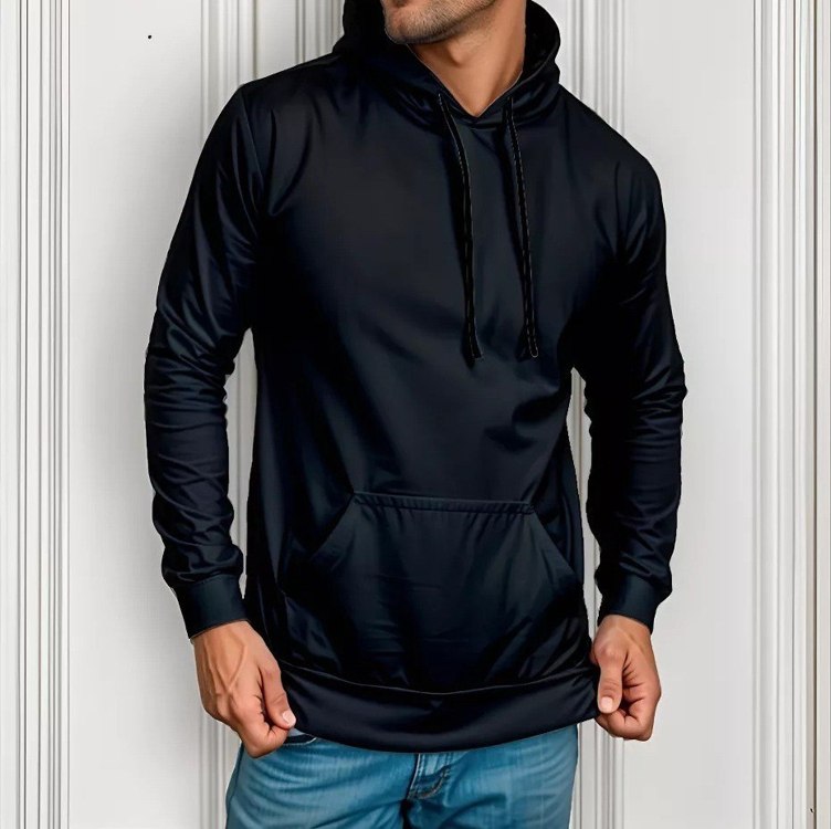 Blusa Moletom Canguru Liso Básico Premium Várias Cores