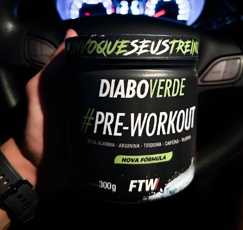 FTW Pré Treino Diabo Verde 300g