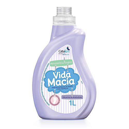 Casa Km Amaciante Vida Macia Glicerina & Amêndoas 1L