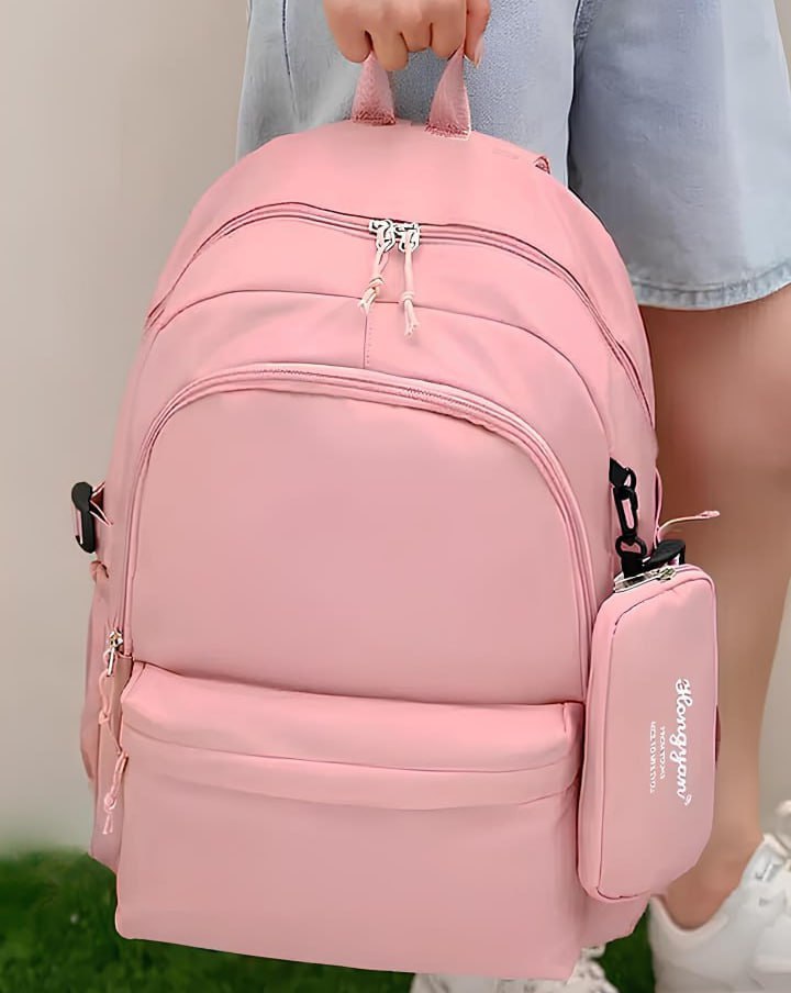 Mochila Unissex Colorida Resistente Original Livros Escolar