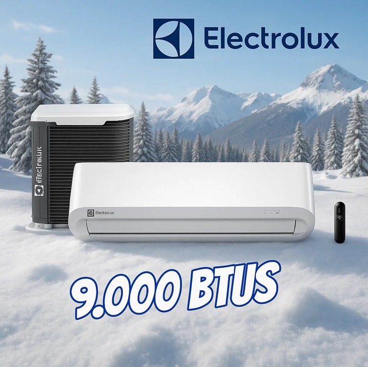 Ar-Condicionado Electrolux Inverter 9.000 BTUs Color Adapt Quente/Frio (JI09R/JE09R)