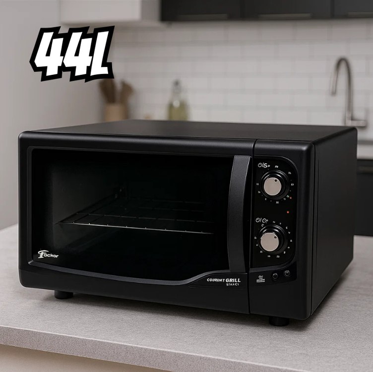 Forno Elétrico Fischer Gourmet Grill Bancada 44L Preto 127V