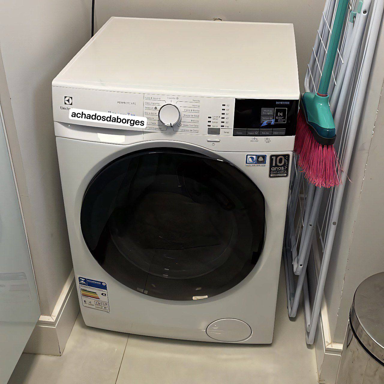 Lava E Seca Electrolux 11kg Branca Perfect Care Inverter Com Água Quente/vapor Lsp11