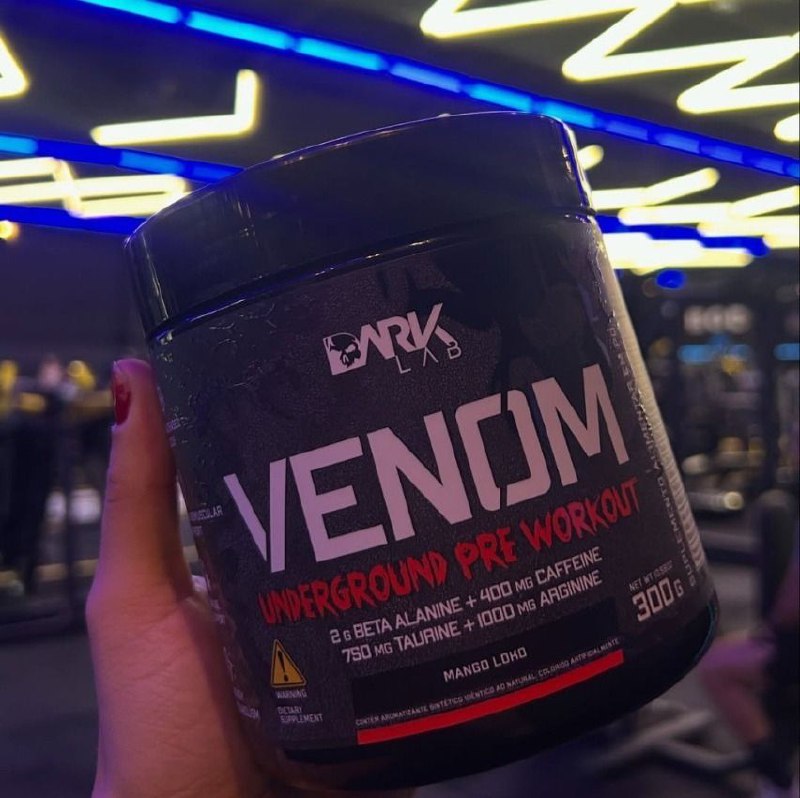 Suplemento Em Pó Venom Underground 300g Dark Lab