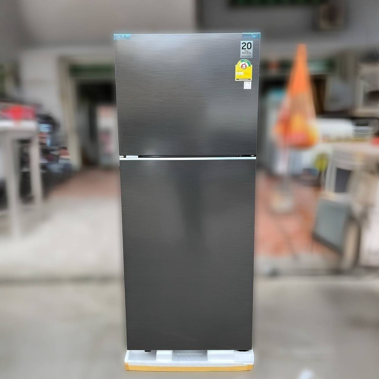 Geladeira Duplex Evolution Smartthings Samsung Rt42 411l Black Inox