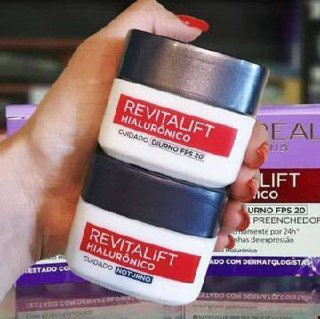 L'Oréal Paris Creme Facial Anti-Idade Revitalift Diurno FPS 30, 49g