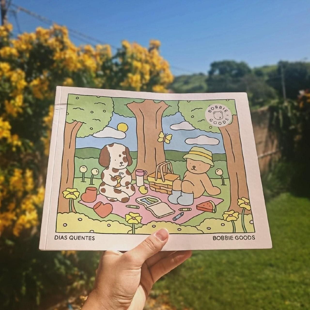 Dias quentes (Spring Summer) – Livro de colorir oficial Bobbie Goods