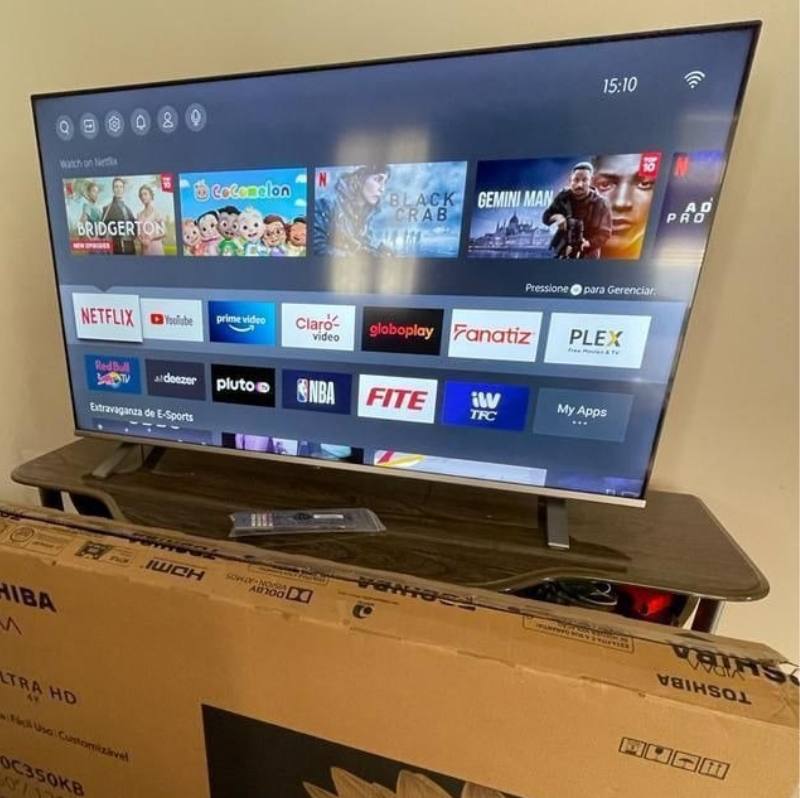 Smart Tv Dled 43 Full Hd Toshiba Vidaa 2 Hdmi 2 Usb Wi-fi