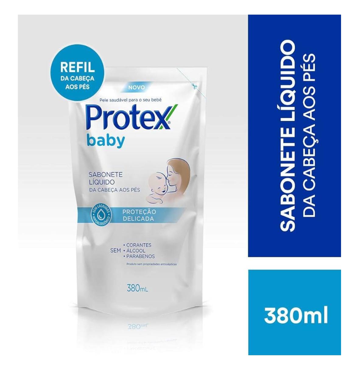 Sabonete Líquido Bebê Protex Baby Delicate Care 380ml