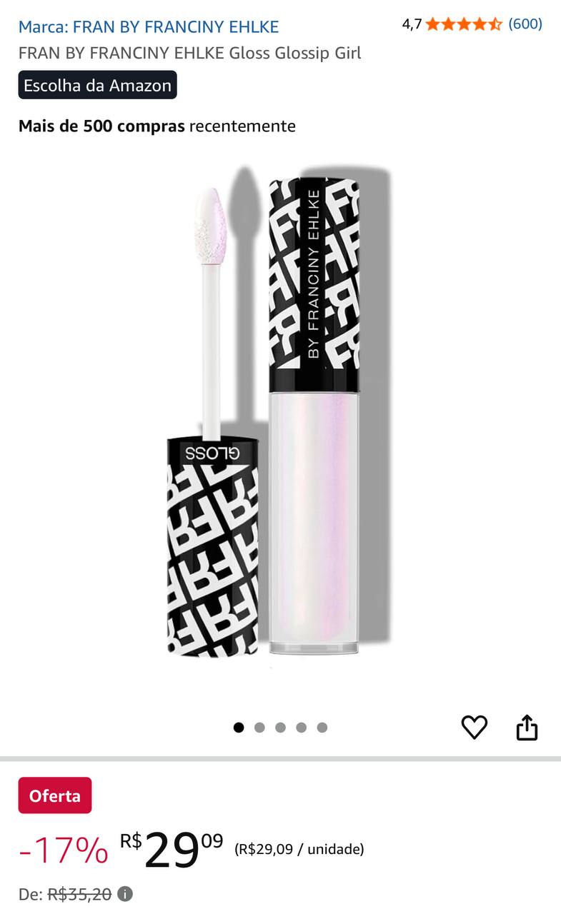 FRAN BY FRANCINY EHLKE Gloss Glossip Girl