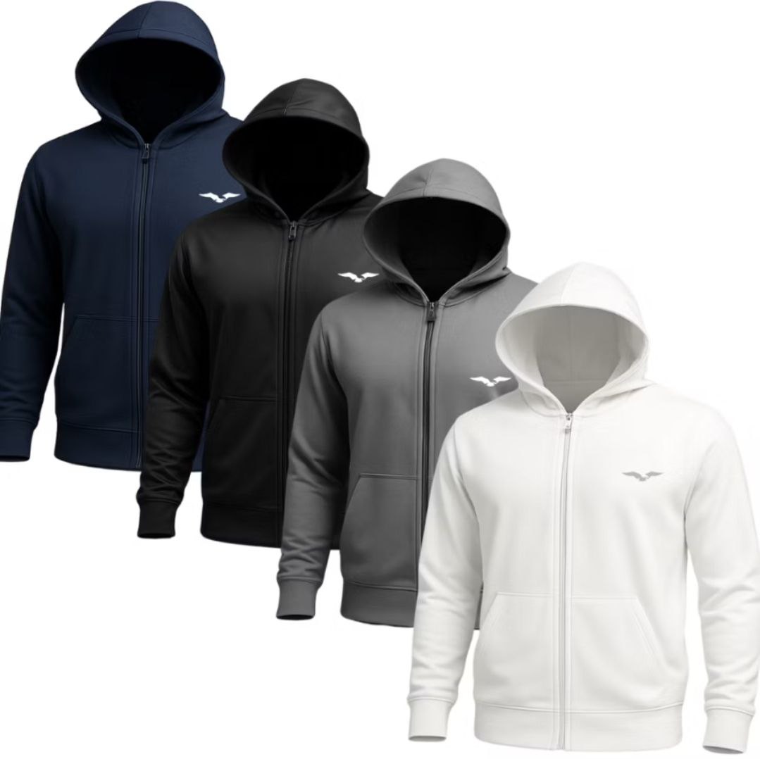 Jaqueta Blusa Jogger Masculina com Capuz com Refletivo