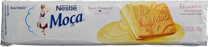 Moça Biscoito Recheado 140G