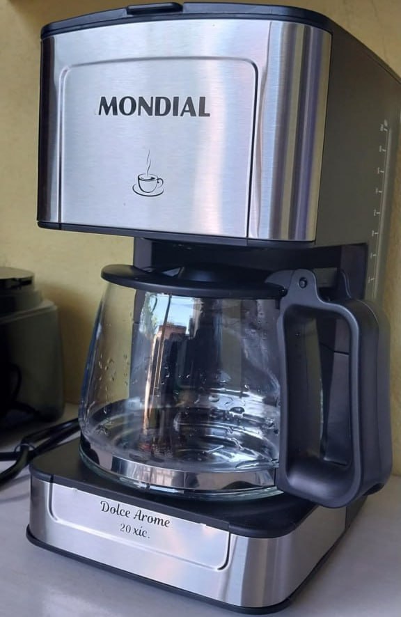 Cafeteira Elétrica Dolce Arome, Mondial, 220V, 550W, Preto/Inox - C-43-20X-SI