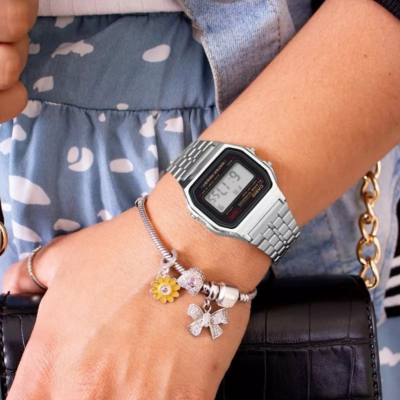 Relógio Casio Feminino Vintage Original Digital A159wa-n1df