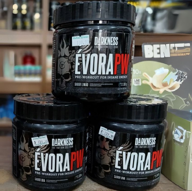 Evora Pré-treino 300g Darkness