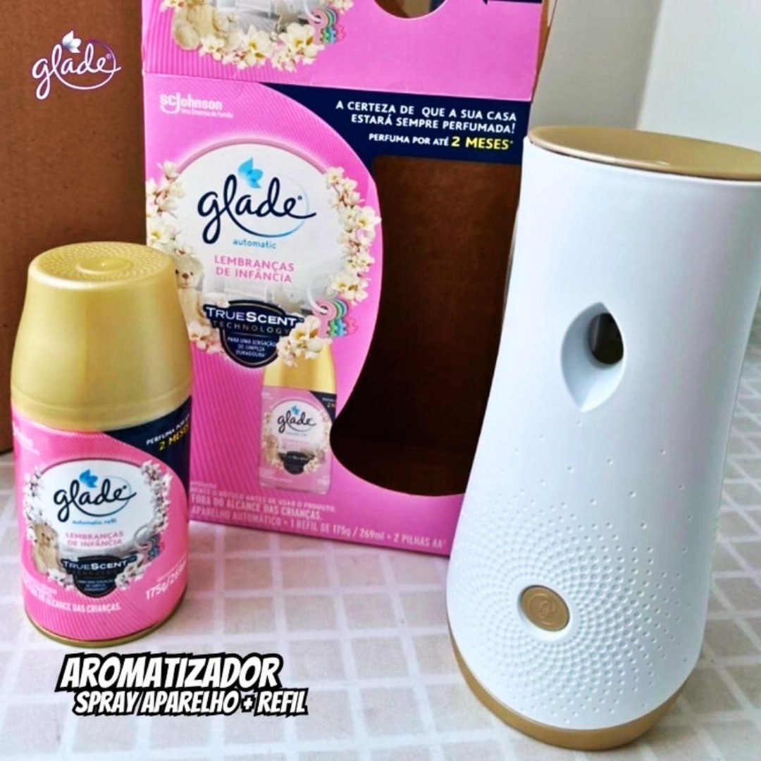 glade Desodorizador Glade Automatic Spray Aparelho + Refil Lembrança De Infância 269Ml