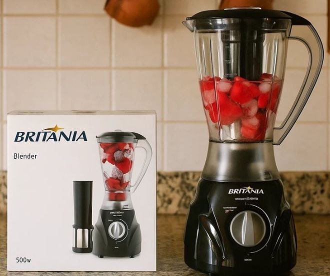 Liquidificador Britânia 3 Velocidades Função Pulsar 2,1 Litros 600W 110V