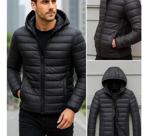 Casaco Masculino Jaqueta Puffer Bobojaco Corta Vento Frio