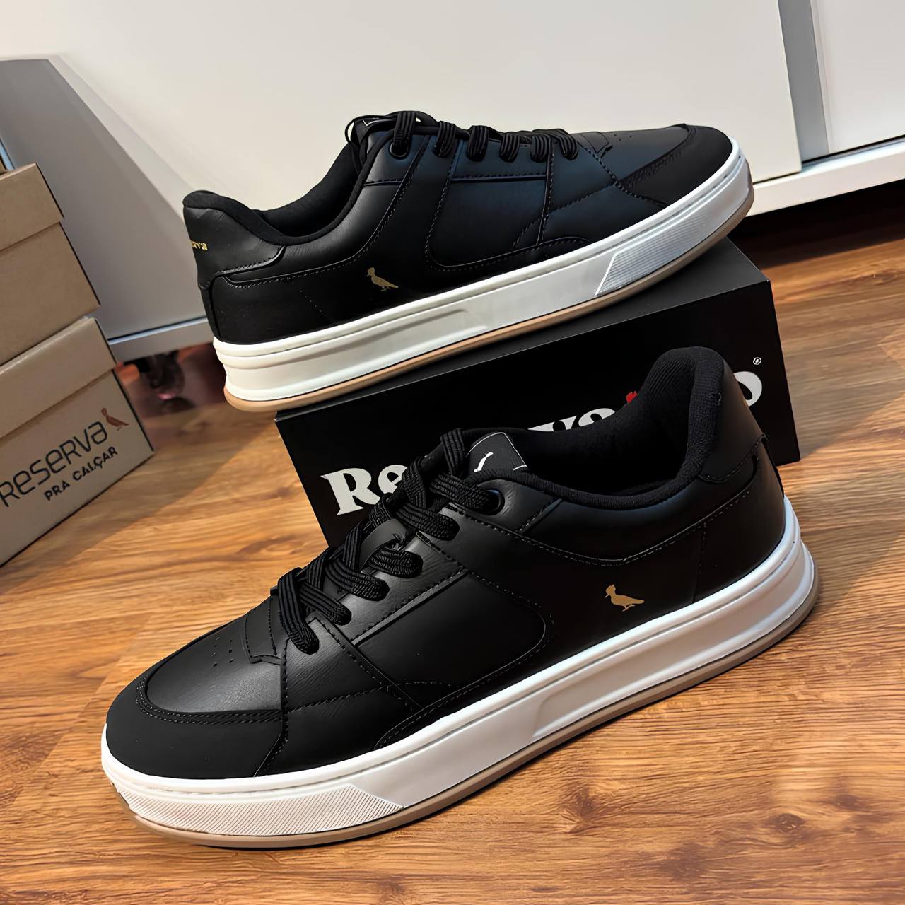 Tênis Reserva Roma Masculino Casual Cano Baixo Elegante