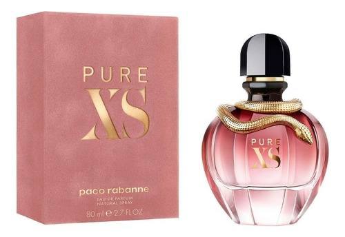 Paco Rabanne Pure Xs For Her Edp 80ml Para Feminino