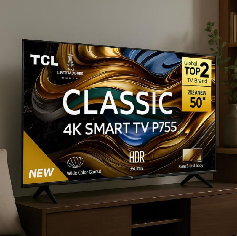 Tcl Led Smart Tv 50 P755 4k Uhd Google Tv