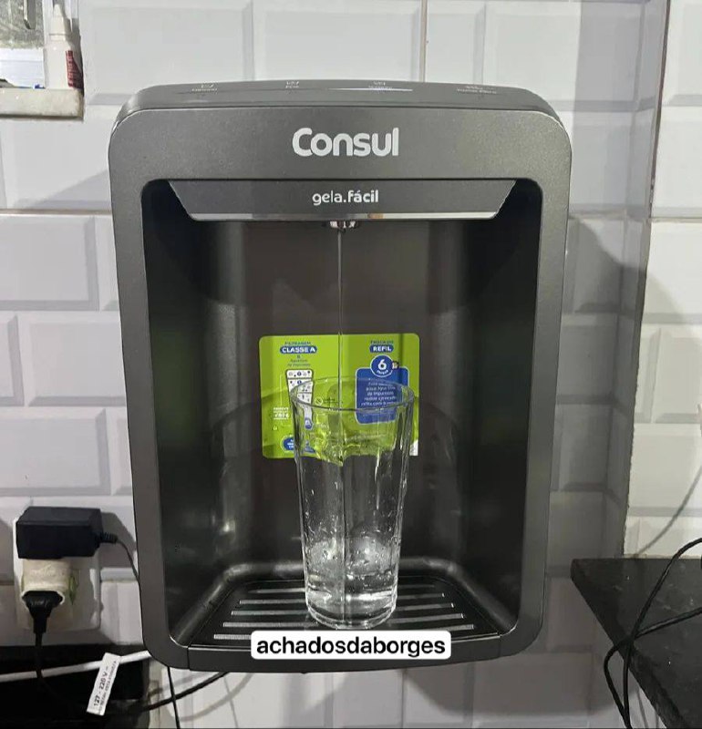 Purificador Consul Cpb33 Água Gelada E Natural Cor Cinza