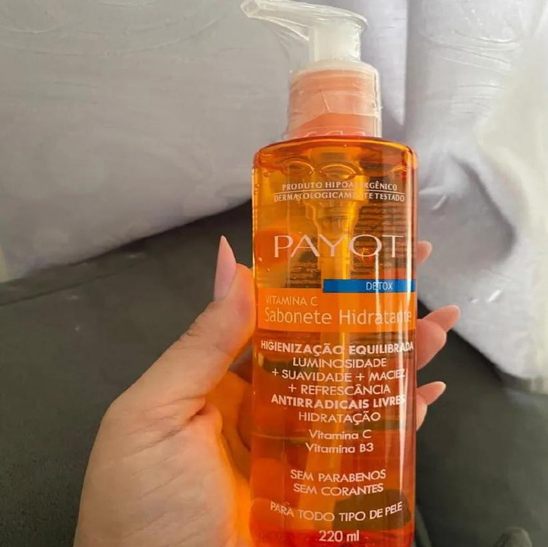 Sabonete Liquido Detox Vitamina C Payot 220ml