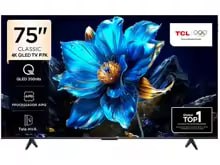Smart TV 75" TCL 4K UHD QLED 75P7K Google TV AiPQ Google Assistente 3 HDMI 1 USB