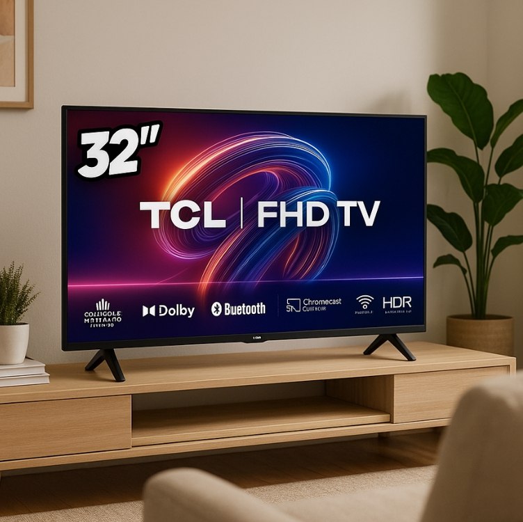 Smart Tv Led 32'' S5400af Full Hd Android Tv Tcl 127/220v
