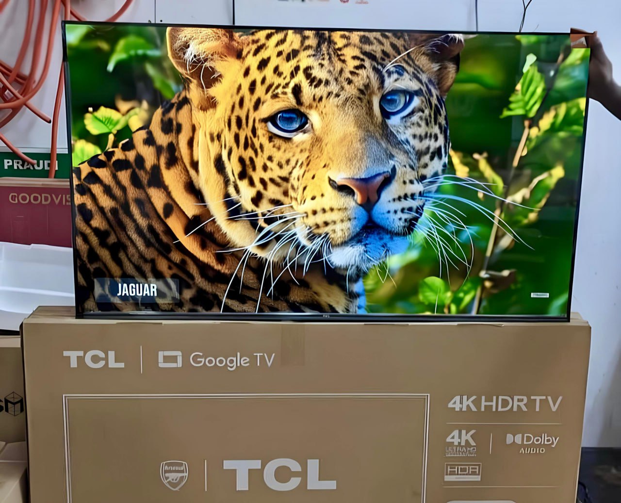 Tcl Qled Smart Tv 50 50p7k 4k Uhd Google Tv