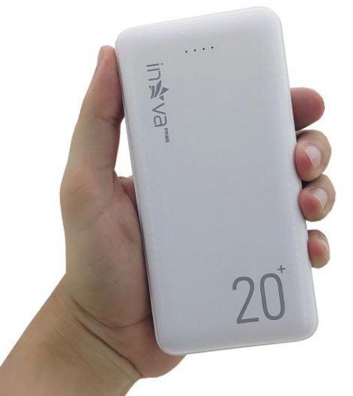 INOVA Carregador Portátil Power Bank Rápido 20000mah 2 Saídas Micro USB Type C - Bivolt