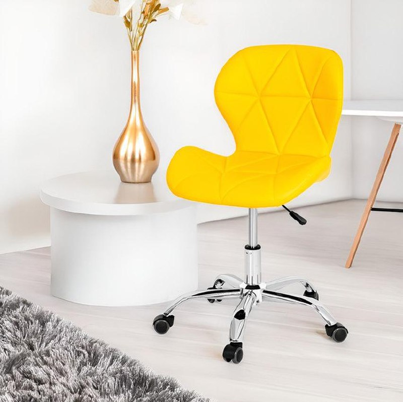 Cadeira De Escritório Office Base Giratória Slim Vegas