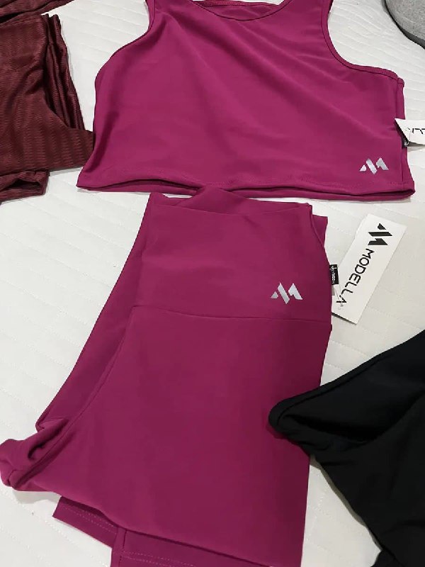 Conjunto Blackout Zero Transparência Legging E Cropped