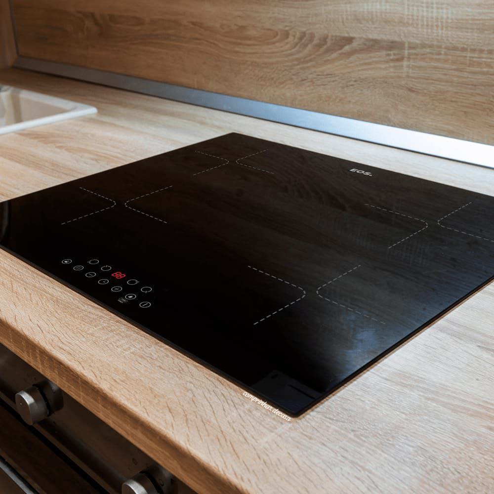 Cooktop De Indução 4 Bocas Eos 7200w Preto Eci04ep2