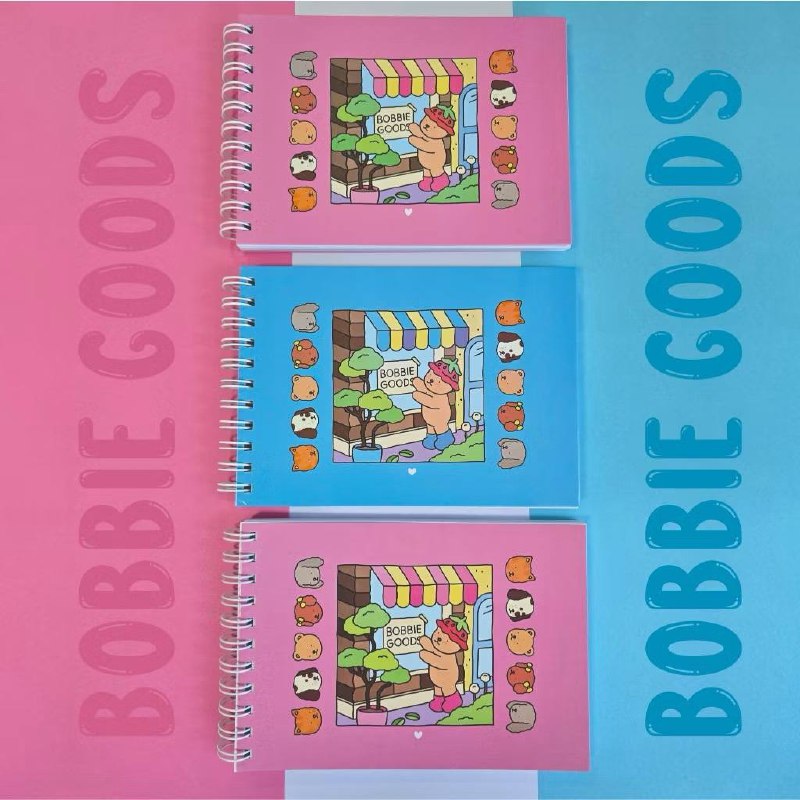 Bobie guds Livro de colorir bobie guds Encadernado 50 e 100 folhas Capa dura e Capa flexív...