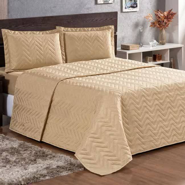 Cobre Leito Luxo Matelado Queen-Casal-Solteiro-King - MELHOR CUSTO BENEFÍCIO