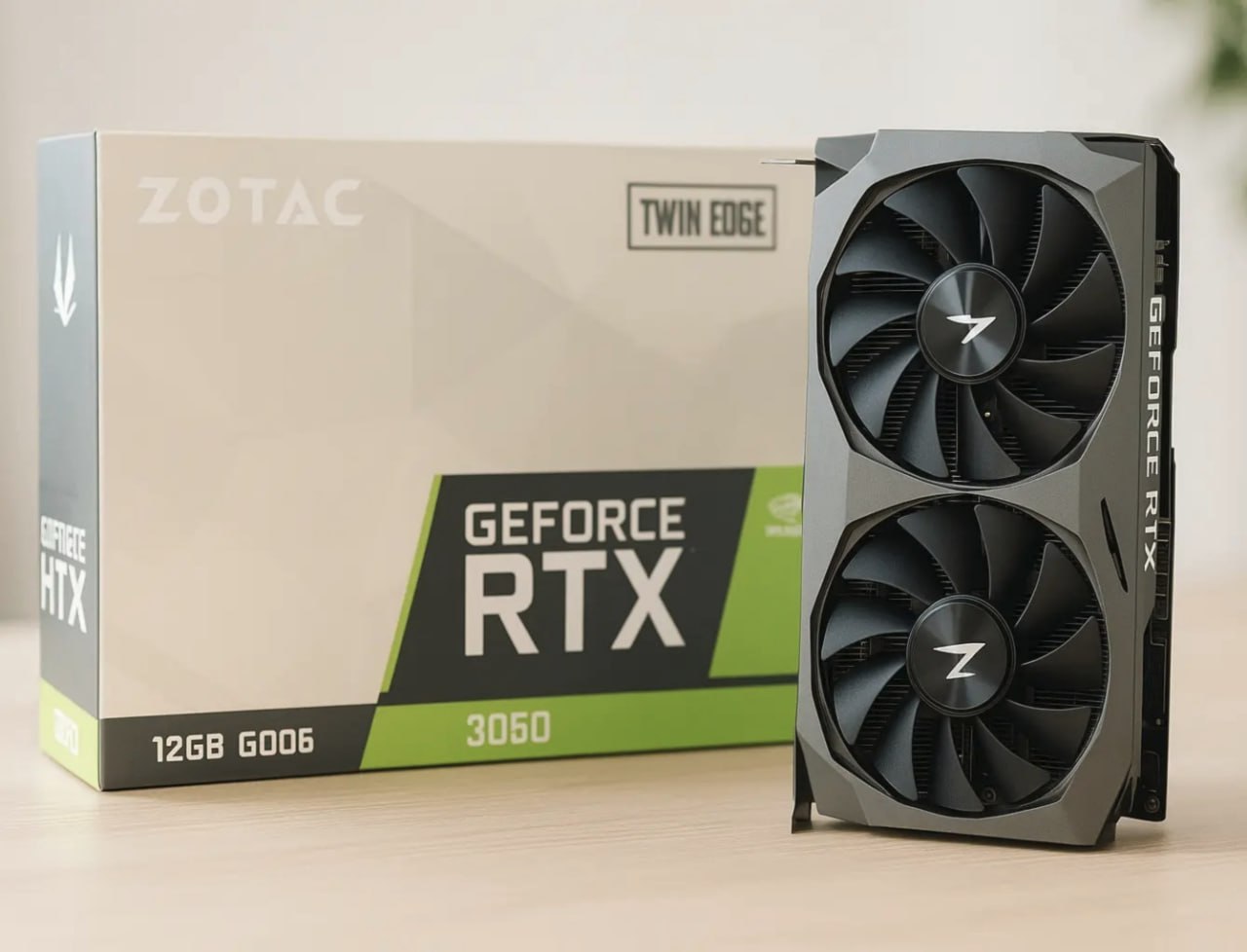 Placa de Vídeo Zotac Gaming - GeForce RTX 3060, Twin Edge, LHR, 12GB GDDR6