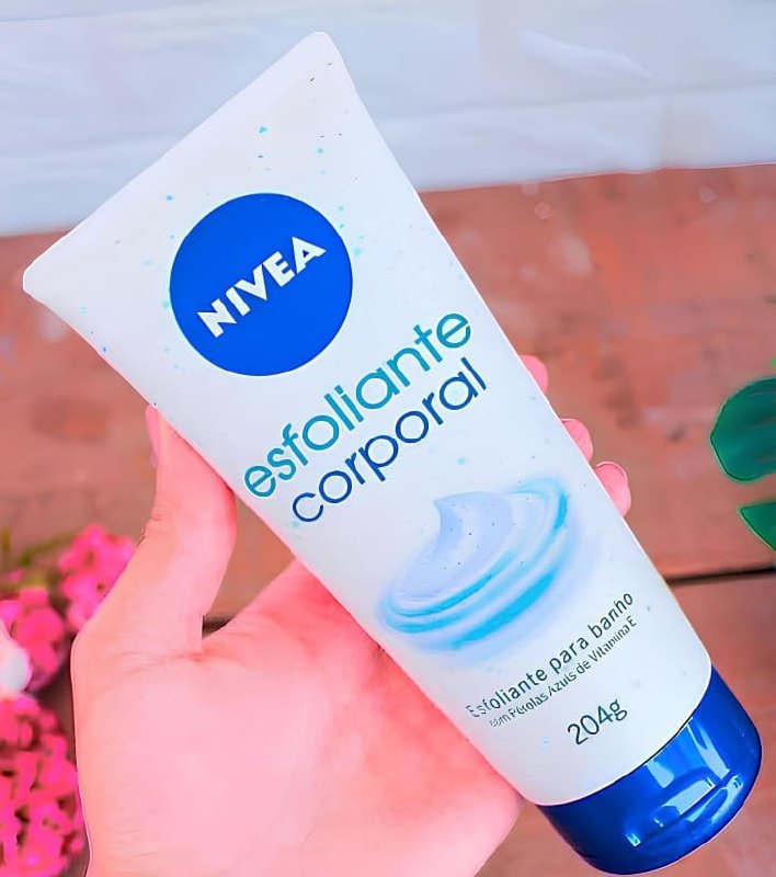 NIVEA Esfoliante Corporal para Banho 200ml - Auxilia na renovação celular, com vitamina E,...