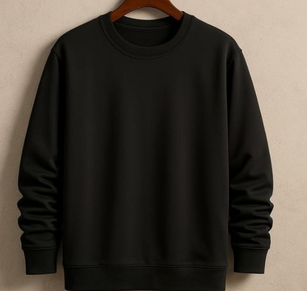 Moletom Blusa Frio Unissex Gola Redonda Careca Liso Promoção