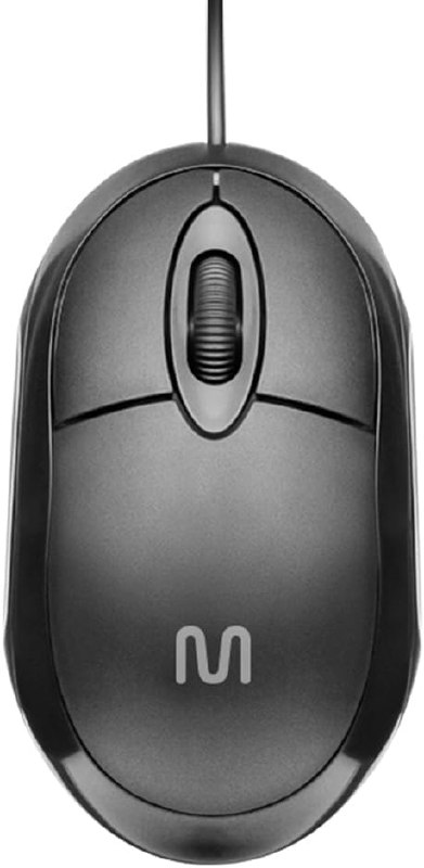 Mouse Classic Box Óptico USB 1200dpi Preto Multi - MO300
