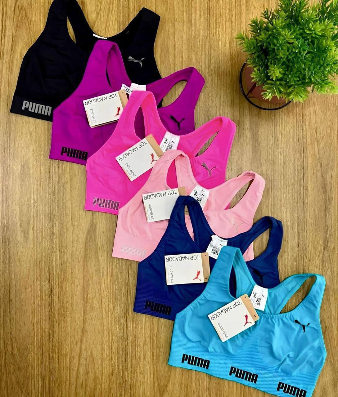 Top Puma Original Feminino Alta Sustentação Academia Fitness