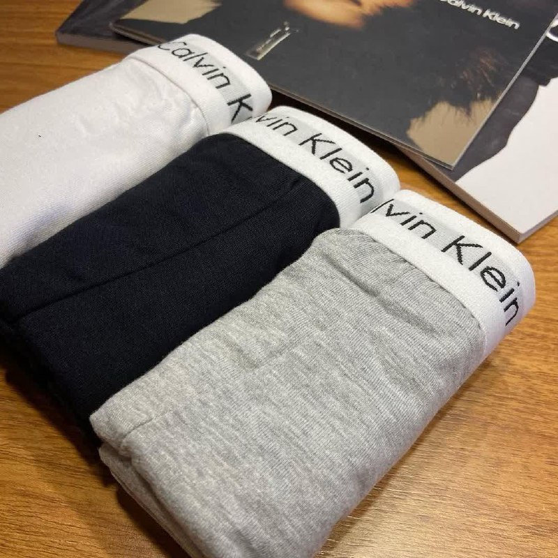 Kit 2 Cuecas Boxer Masculinas Elástico Calvin Klein